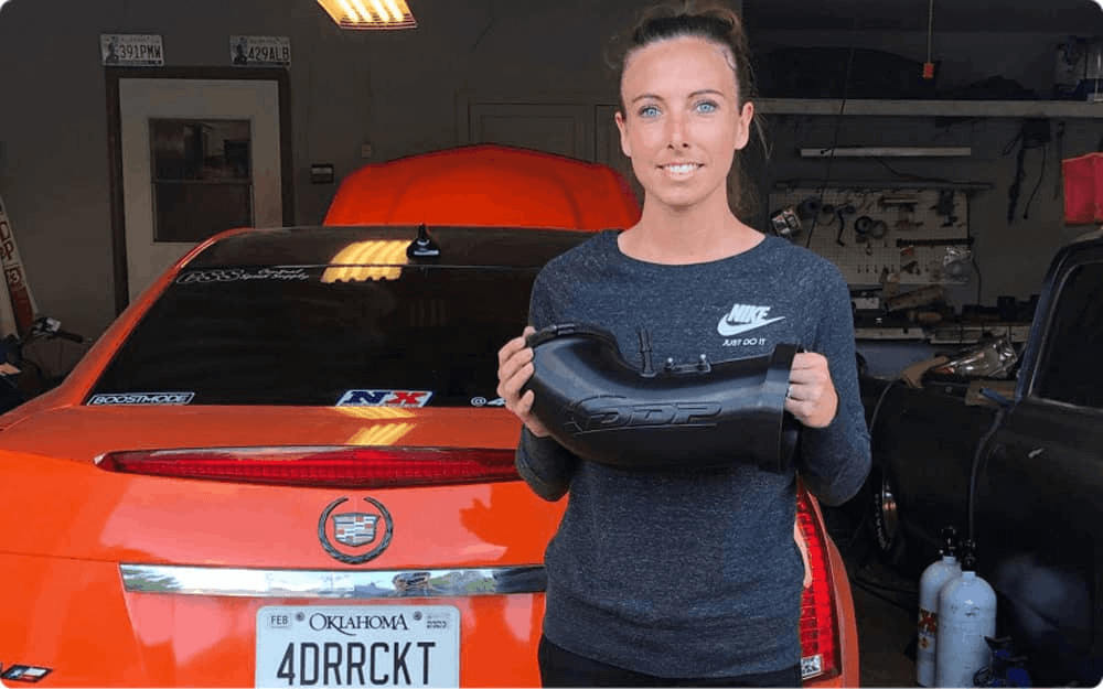 D600 3D Printed Intake Pipe Customer Showcase