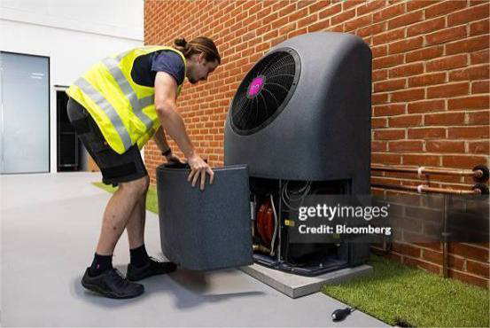 Heat Pump Actual Installation Application Scenario