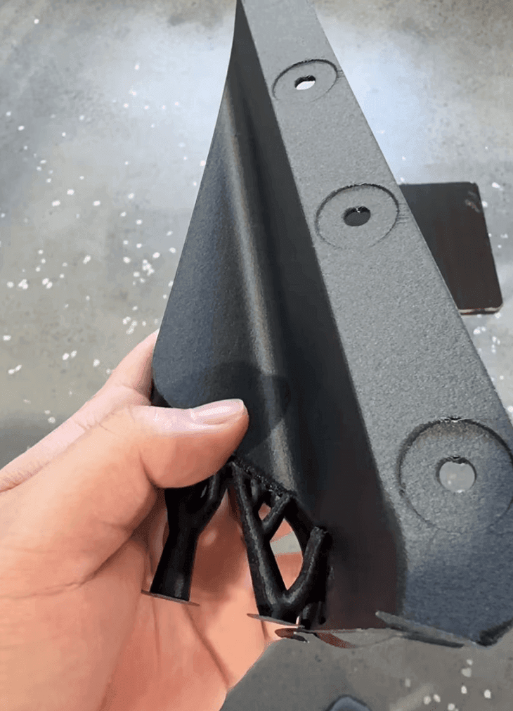 Final result after optimizing the printing parameters